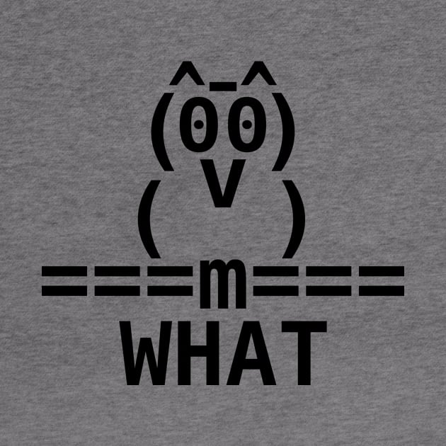 Ascii Owl by Aunt Choppy